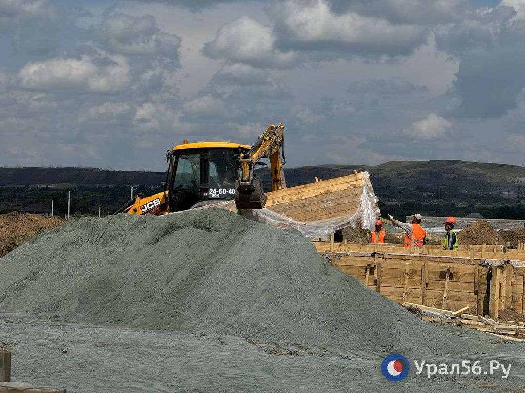 На месте застройки нового микрорайона «Звездный» в Орске