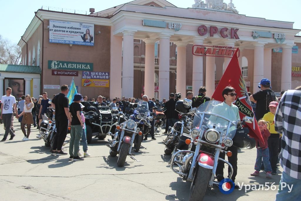 Байкеры в Орске
