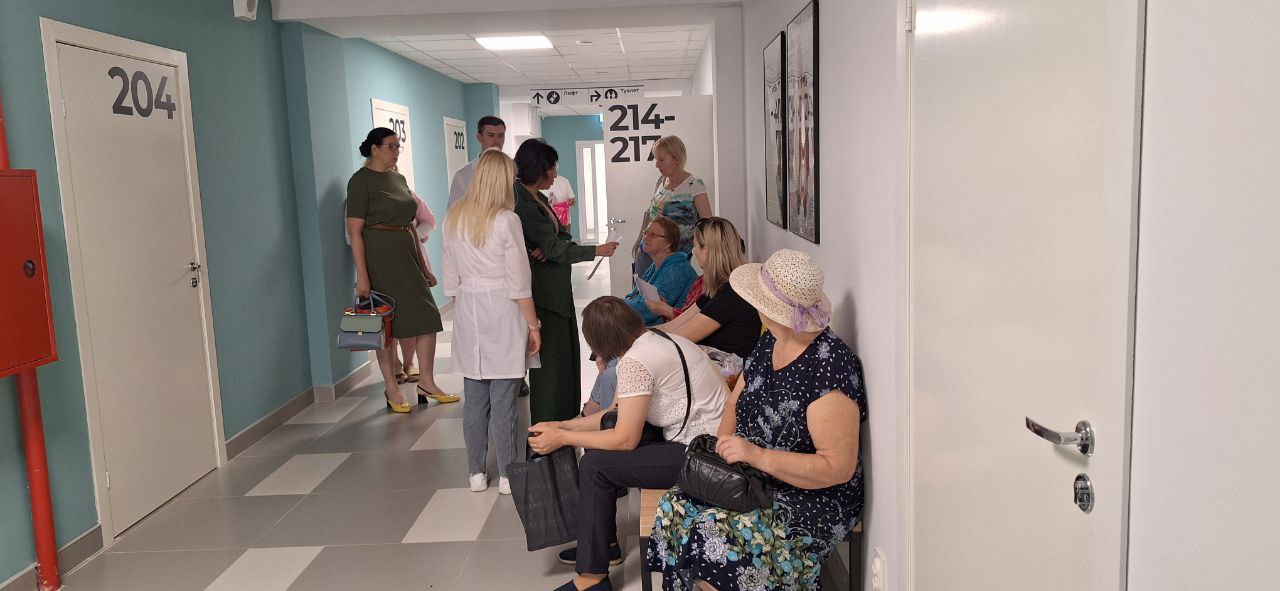 В новой поликлинике. Фото: Минздрав Оренбургской области