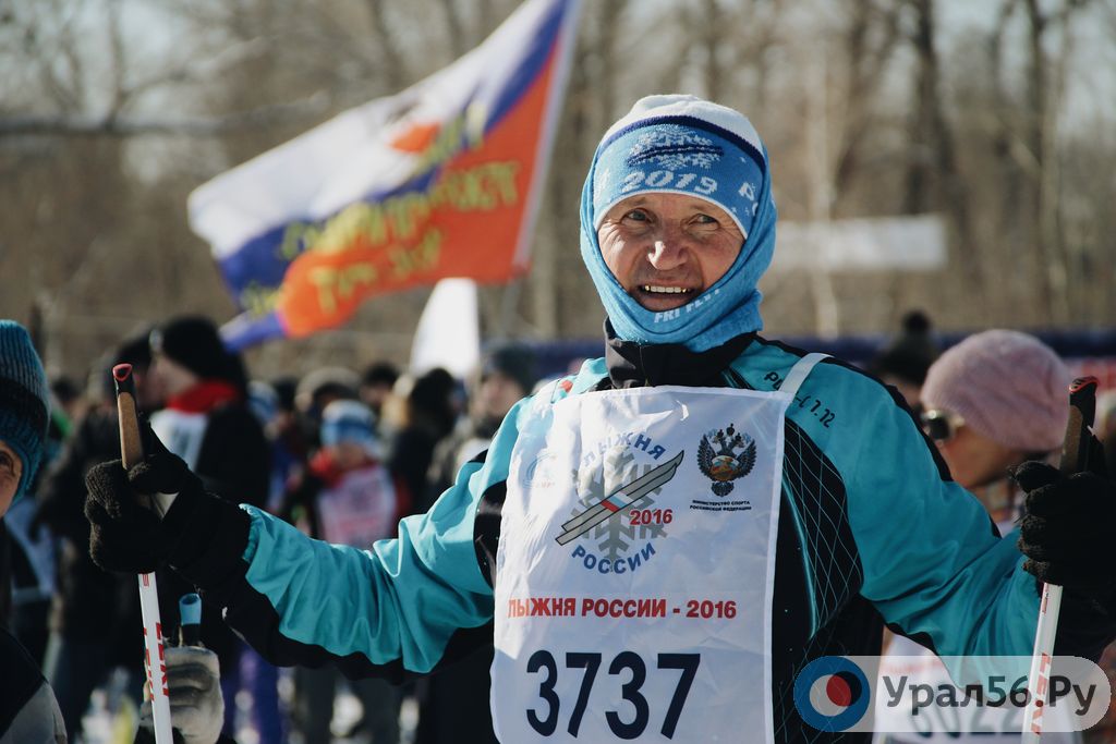 Участник акции в Орске