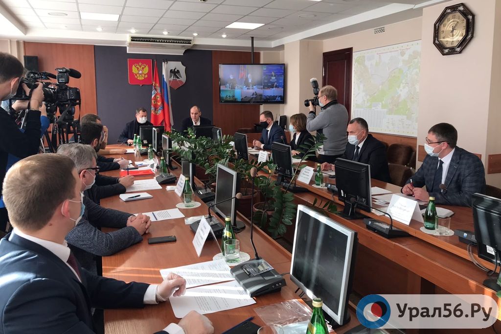 На заседании в орской администрации