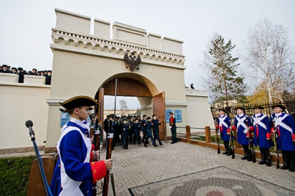  #Ретро56: ворота крепости Оренбург