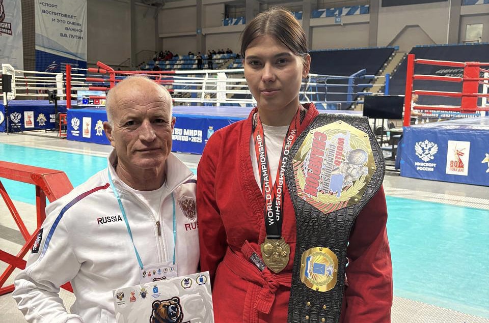 Татьяна вместе с тренером