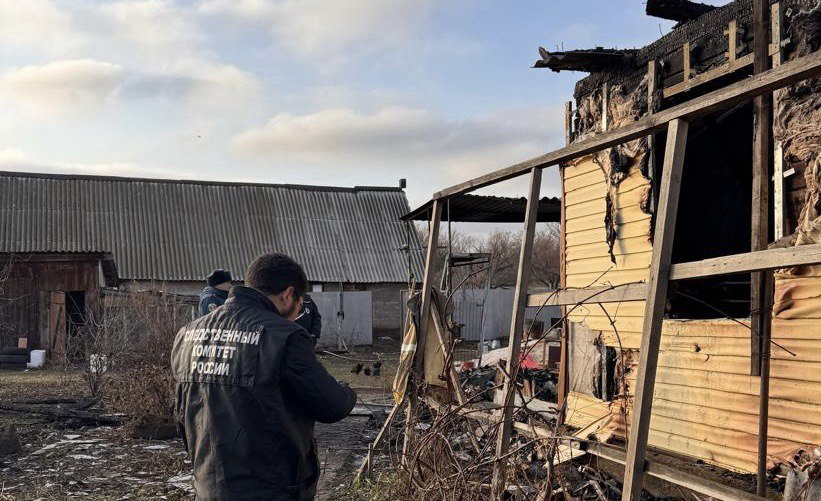 Следственные действия на месте преступления. Фото СУ СК по Оренбургской области 