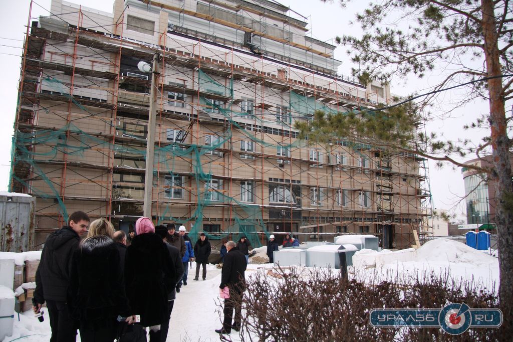 В Орске реконструкцию Драмтеатра могут завершить осенью 2014 года