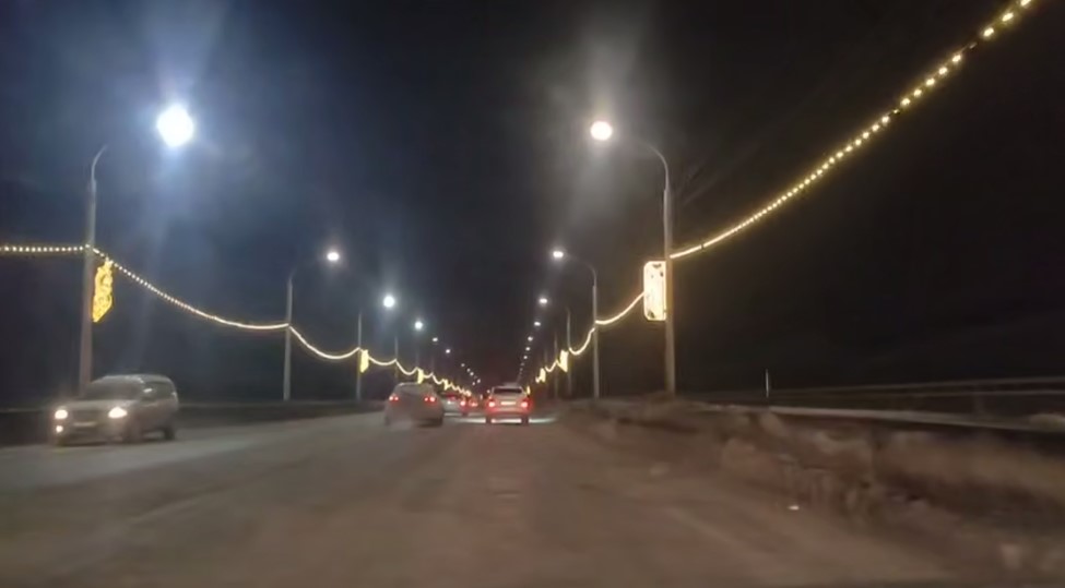 Мост через Урал, фото очевидцев