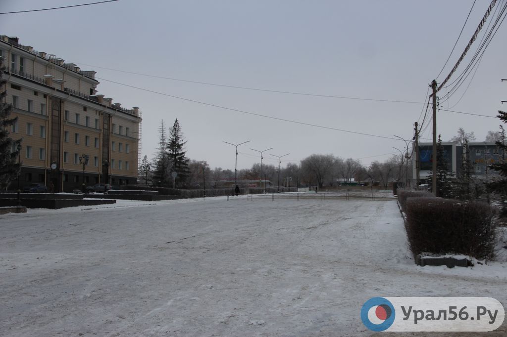 Закрытый для движения участок