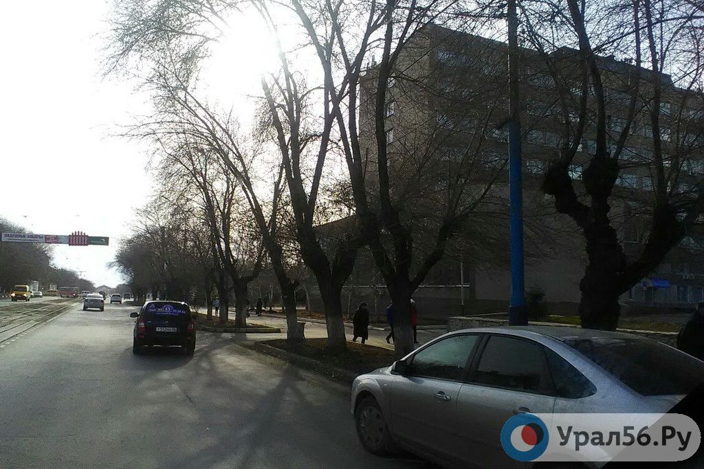 Почему возле администрации Орска демонтировали дорожный знак?