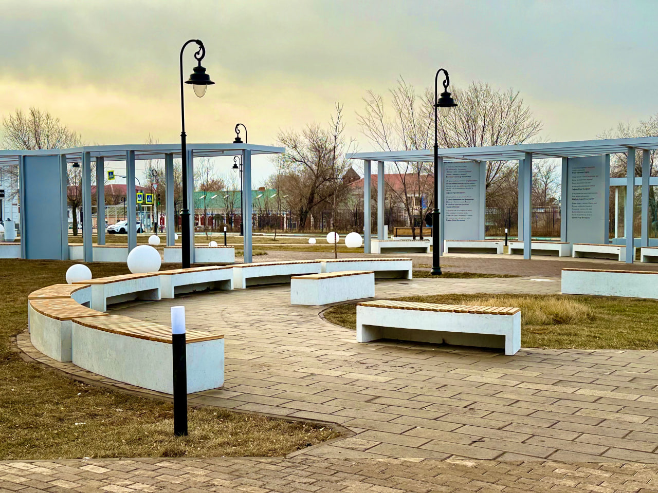 Обновленный сквер Пушкина, фото: администрация Орска