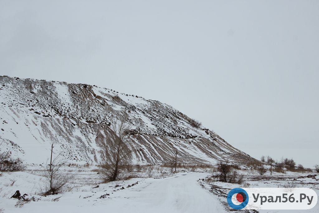 Отвалы возле поселка Калиновка