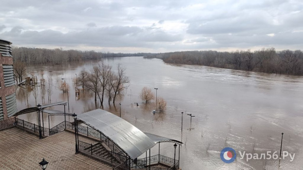 Вода в Урале и Сакмаре спадает. Актуальные данные об уровнях рек на 08:00 23 апреля