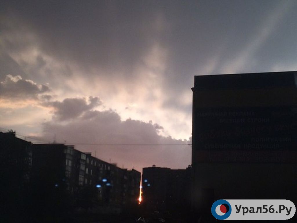 Синоптики обещают грозу