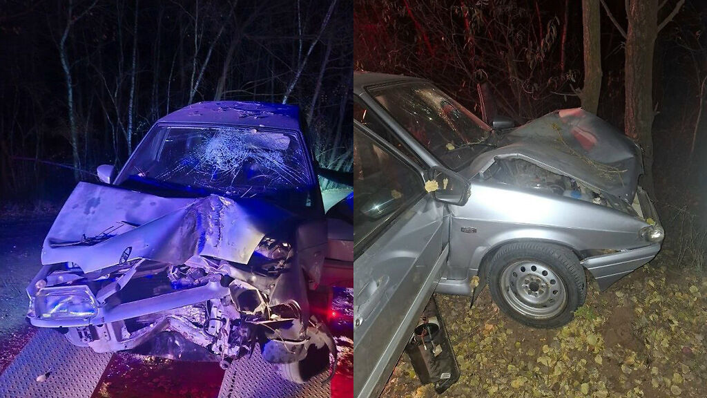 ДТП по Сорочинском.  Фото полиции Оренбургской области 
