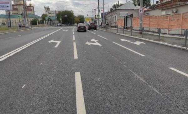 Дополнительная полоса для поворота налево и разворота. Источник: Администрация 