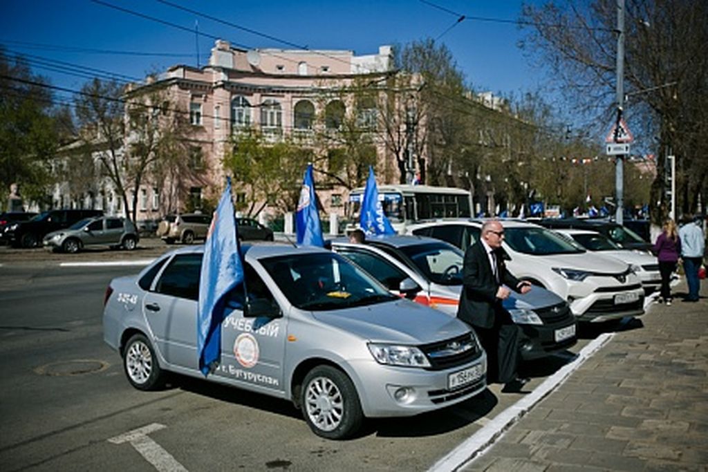В Оренбургской области завершился автопробег, посвященный Дню Победы