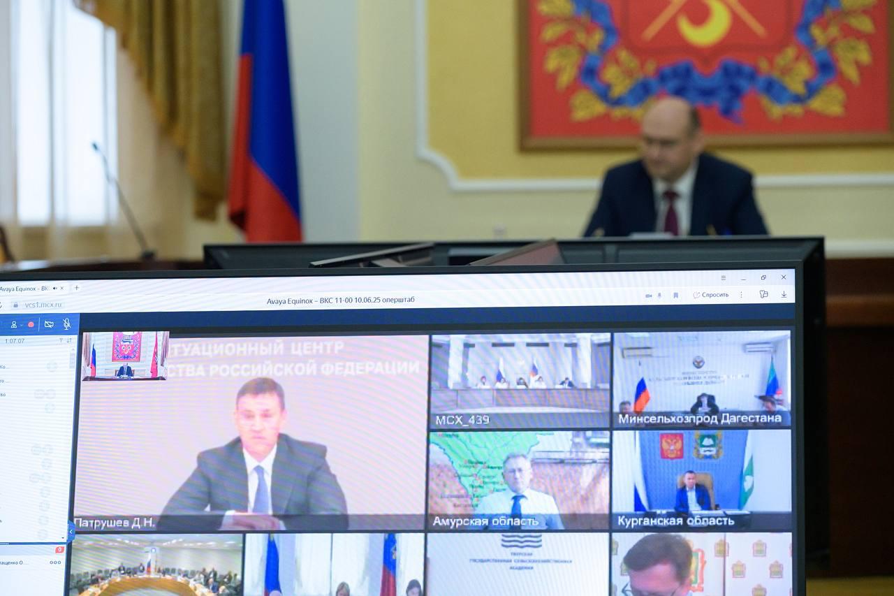 Во время заседания. Источник: Правительство Оренбургской области