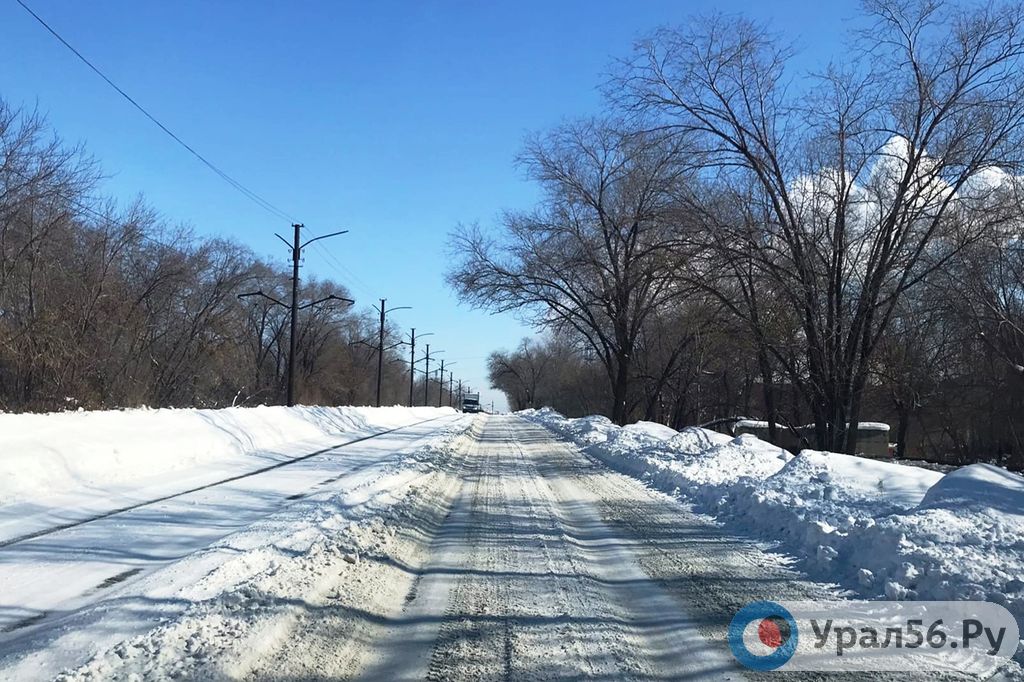 Колея на Орском шоссе (02.03.2021)