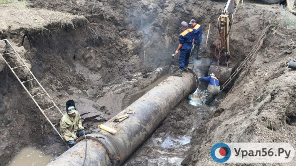 Администрация Оренбурга взяла на баланс два участка сетей водоснабжения 