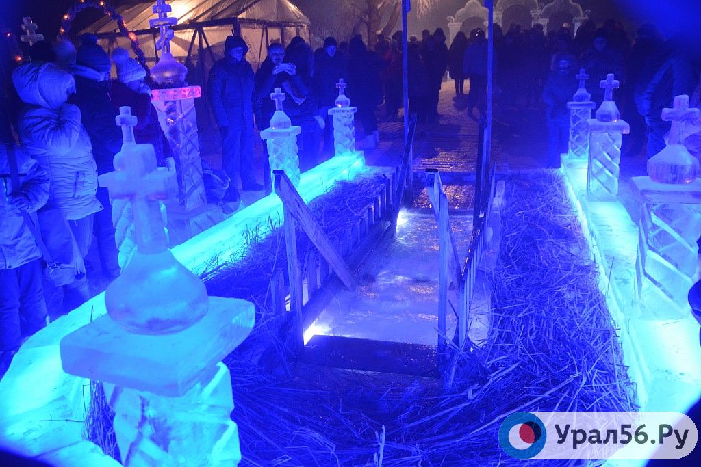 Крещение в Орске, 19.01.2019 