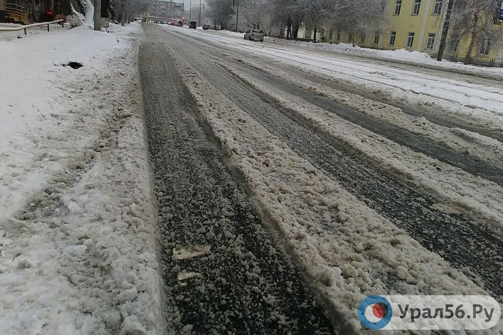 Снежная колея. Фото из архива