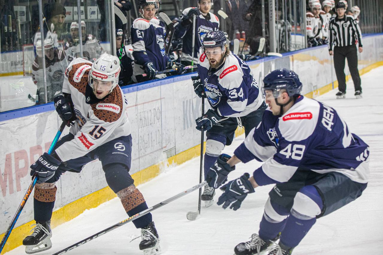 Южный Урал против Зауралье, фото: пресс-служба ХК Южный Урал