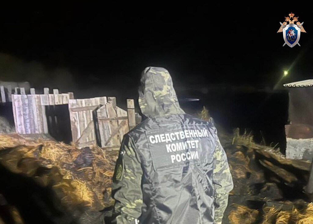 На месте пожара. Фото: СУ СК России по Оренбургской области
