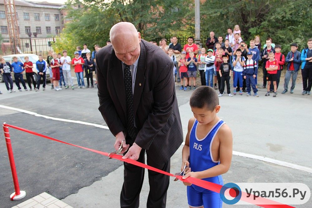 В Орске открылся зал греко-римской борьбы