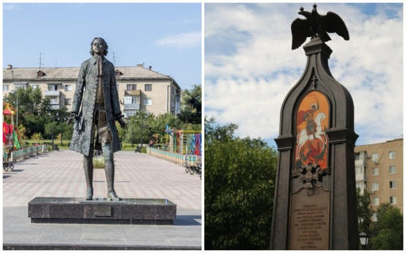 В Оренбурге почти за 2 000 000 рублей отреставрируют памятники Петру Великому и Оренбуржцам – героям Первой мировой войны