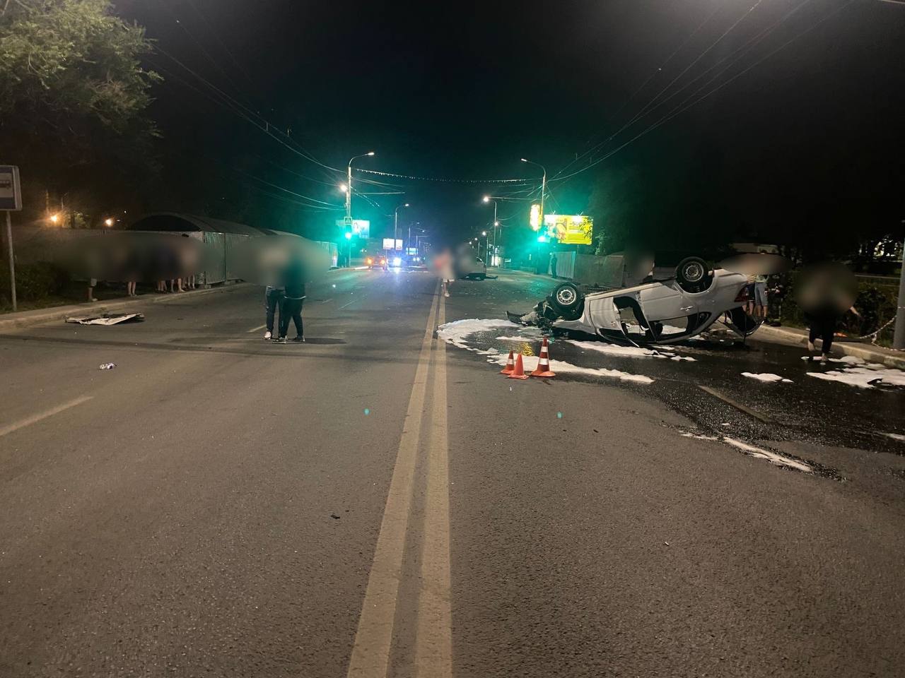 На месте ДТП 4 августа. Фото УМВД по региону 