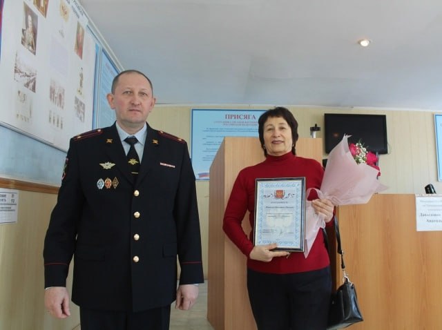 Валентина Рожкова. Фото: УМВД по Оренбургской области 