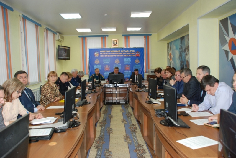 Органы управления и силы Оренбургской области переведены в режим повышенной готовности