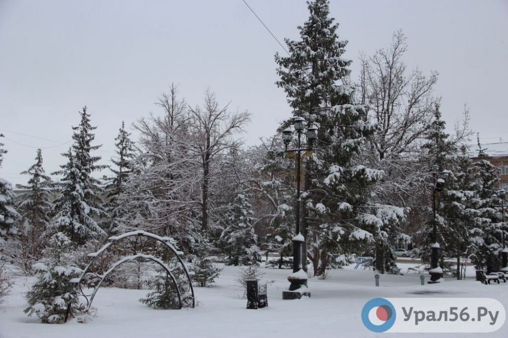 Орск в снегу (фото из архива)