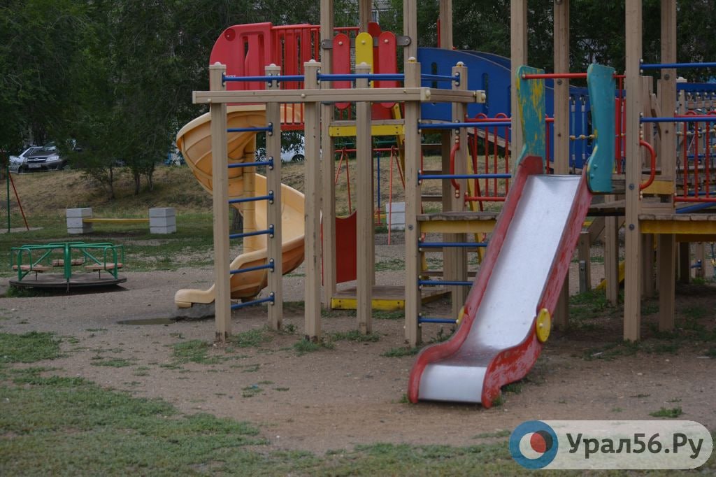 Игровая площадка в Оренбургской области. Фото из архива