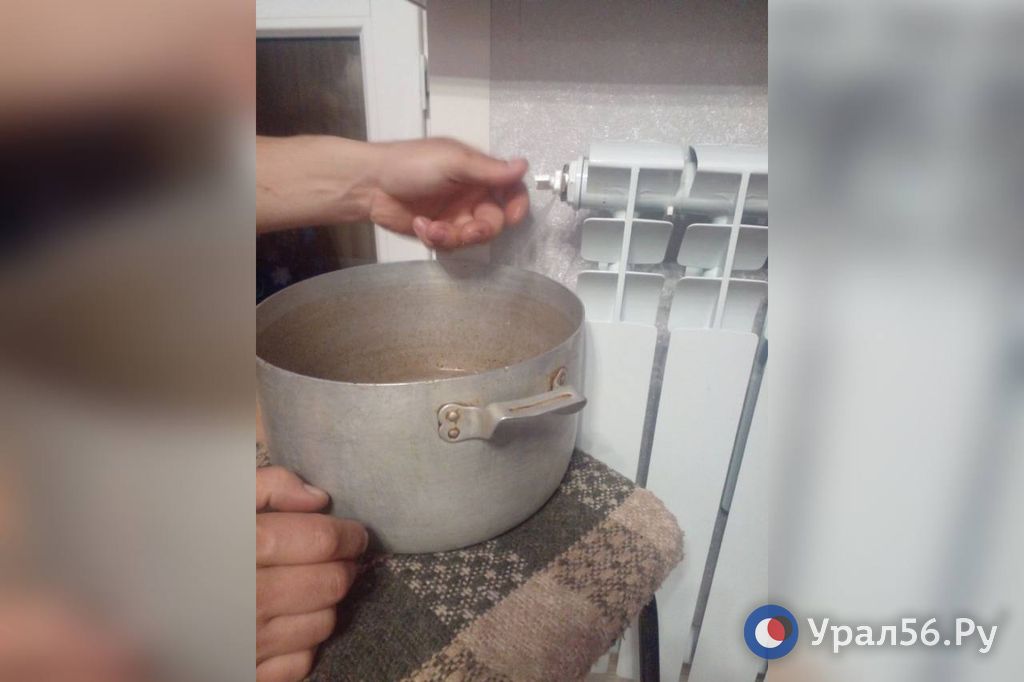 Фото от подписчика, оставшегося без воды в Орске