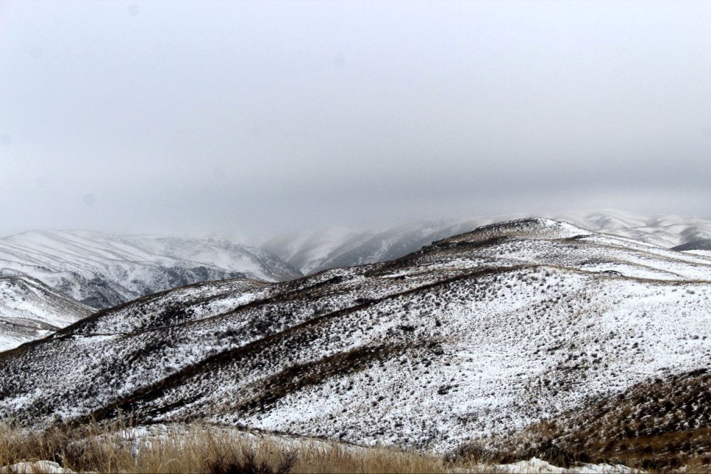 Зимние вершины заказника «Губерлинские горы», фото Дирекции ООПТ Оренбургской области