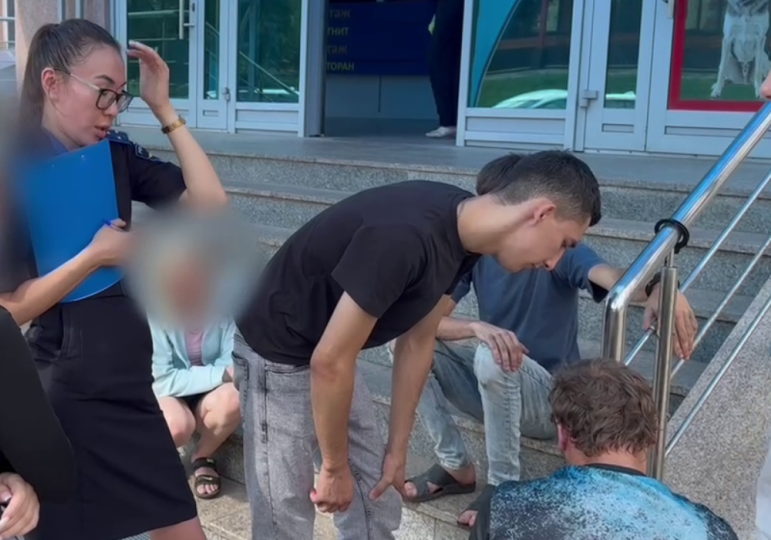 Кадр из видео задержания. Видео: УМВД России по Оренбургской области