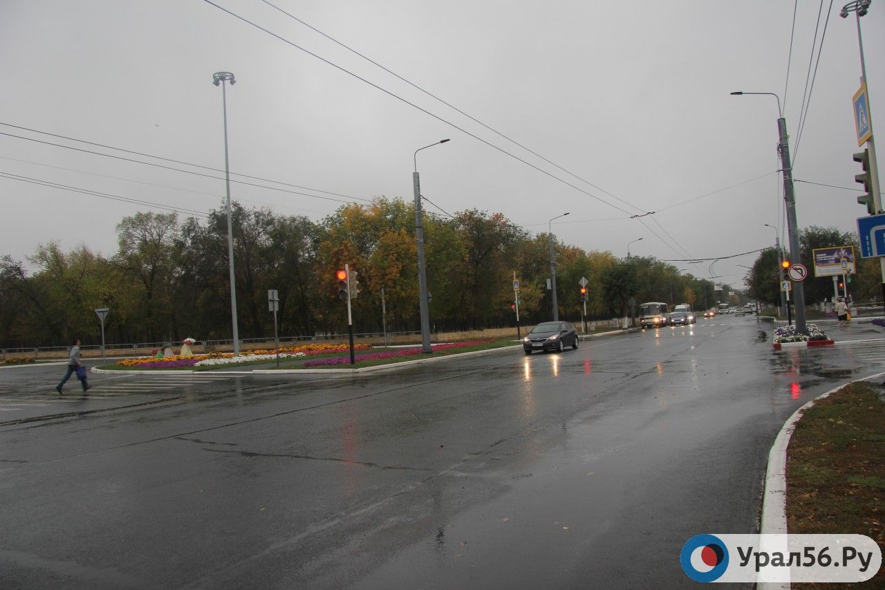 В Оренбурге прошел долгожданный дождь