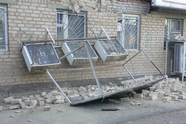 В Оренбурге обвалилась стена жилого дома
