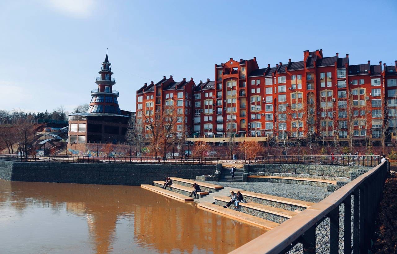 Красная площадь в Оренбурге