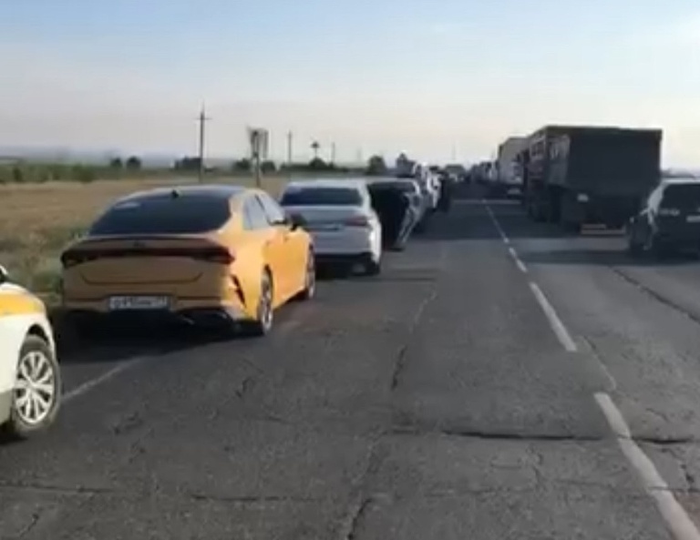 Обстановка на границе сегодня, район АПП Орск