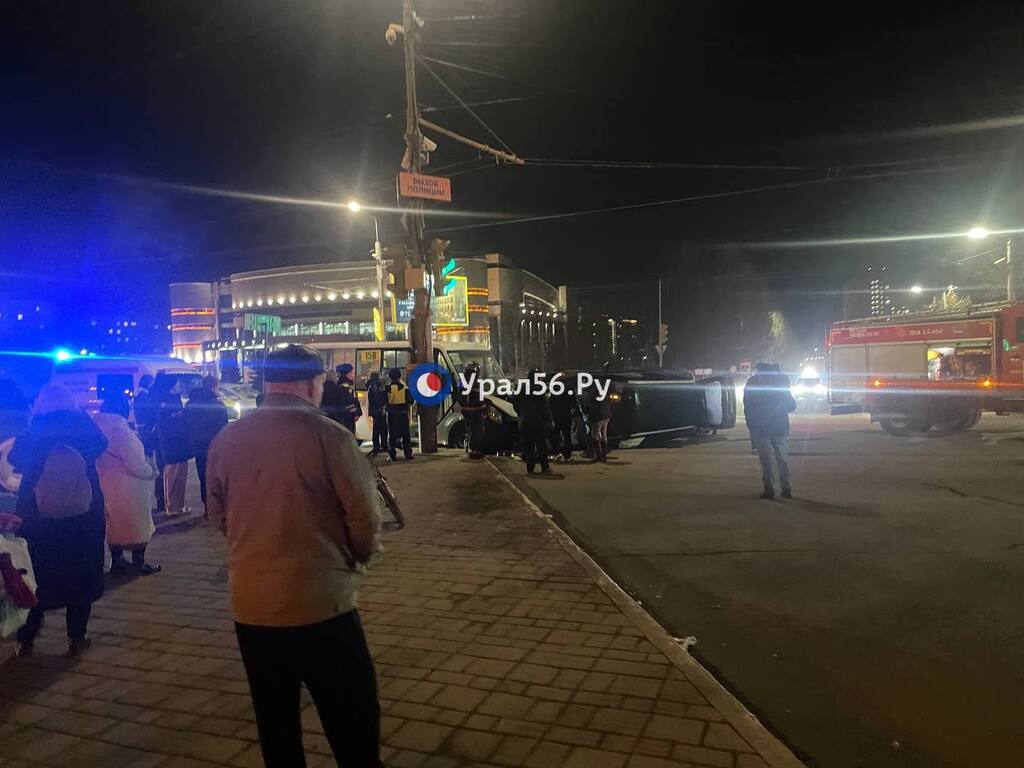 На месте аварии 