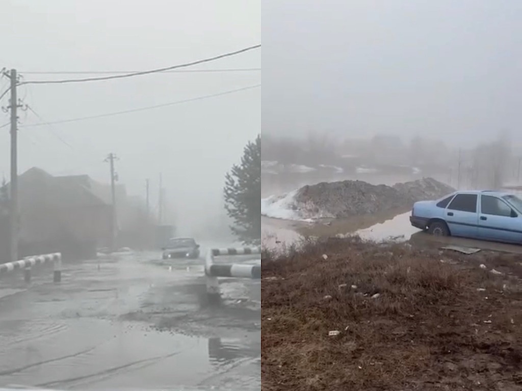 Паводок в Авиагородке. Фото: администрация Оренбурга