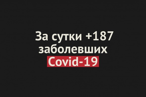 В Оренбургской области за сутки +187 заболевших Covid-19