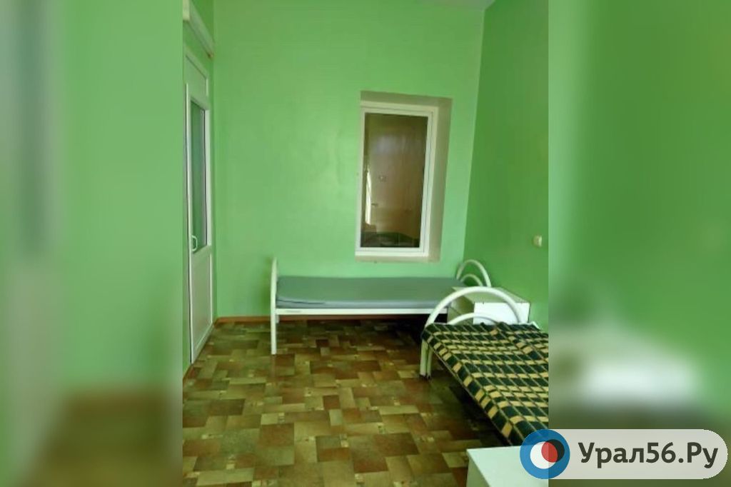 Специальные боксы в инфекционной больнице в Новотроицке