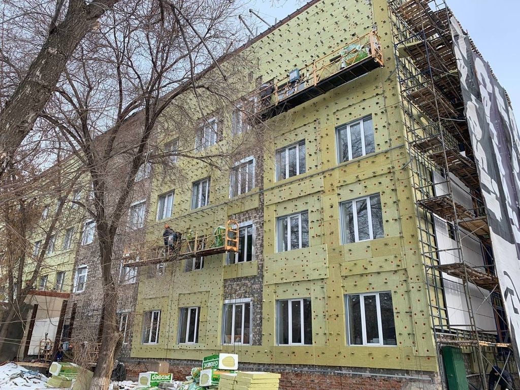 Здание поликлиники. Фото: Минздрав Оренбургской области