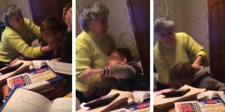 В Сети появилось видео, на котором педагог душит и унижает детей