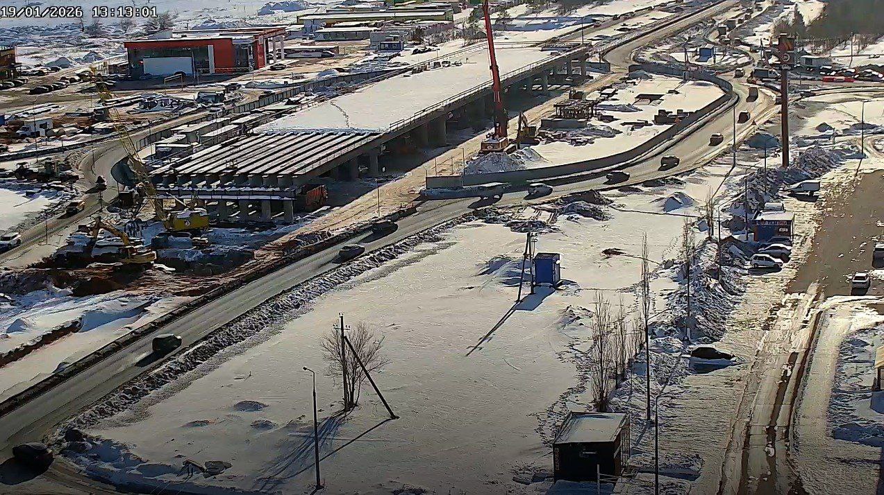 На кольце на Загородном шоссе. Фото: Администрация Оренбурга