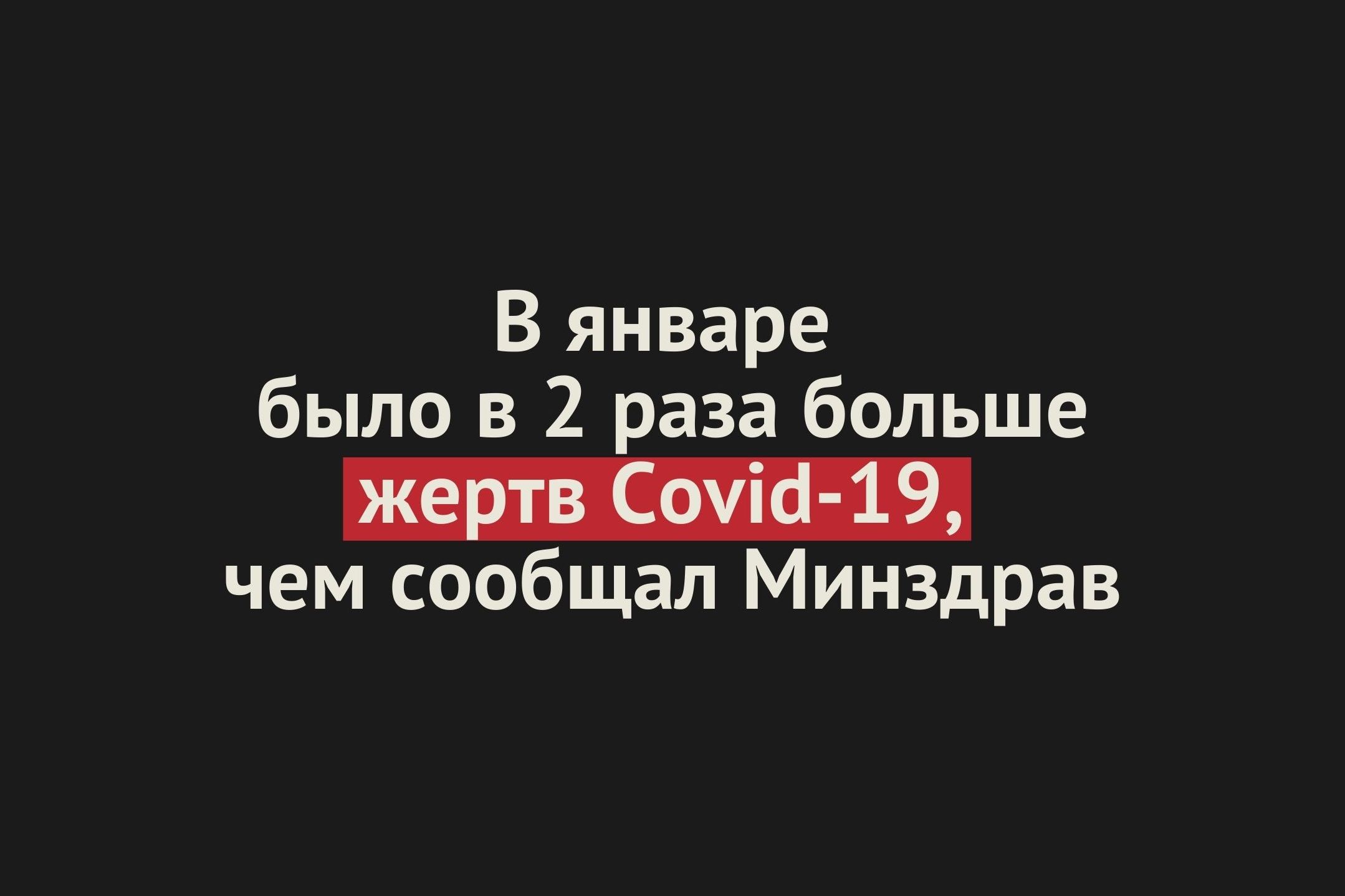 Стало известно, почему по данным Росстата в Оренбургской области жертв Covid-19 в январе было в 2 раза больше, чем сообщал Минздрав
