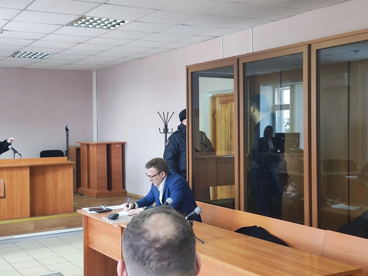 Избрание меры пресечения. Источник: Пресс-служба суда