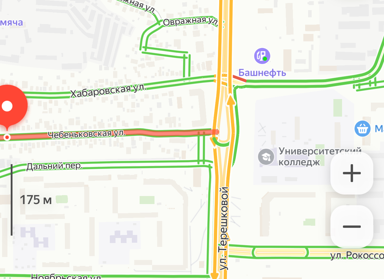 Новое место для разворота на Яндекс.Картах